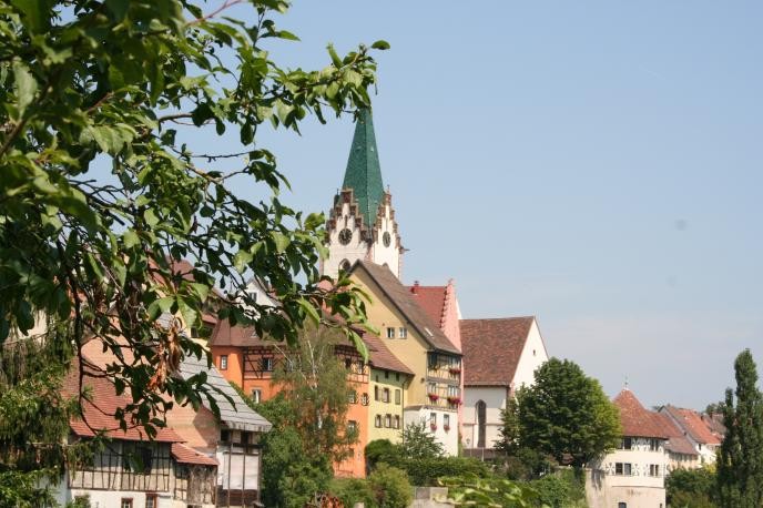 Altstadtansicht mit der Stadtkirche